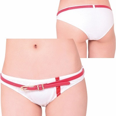 ベルト付赤リボンショーツ ベルト付赤リボンショーツ