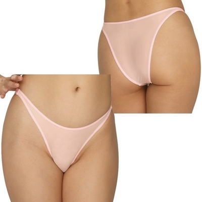 2wayストレッチ極薄ハイレグハーフバック ピンク 2wayストレッチ極薄ハイレグハーフバック ピンク