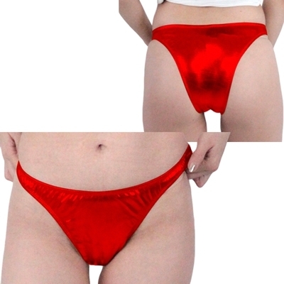 キラキラストレッチメタリックリオバック レッド キラキラストレッチメタリックリオバック レッド