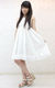 お出かけ白ワンピース M